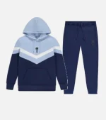 Granatowy Tracksuit I Paskiem Trapstar V (3)