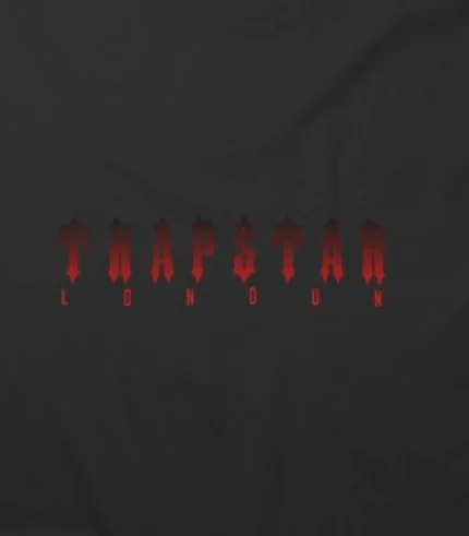 Klasyczny Czarny T Shirt Trapstar (1)