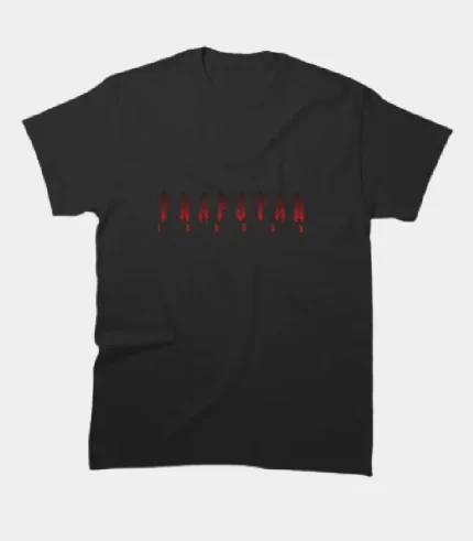 Klasyczny Czarny T Shirt Trapstar (2)