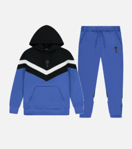 Niebieski Tracksuit I Paskiem Trapstar V (3)