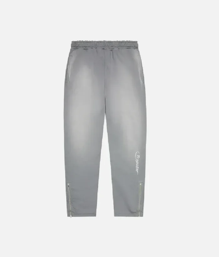 Pantalon Jogging Trapstar Hyperdrive Spray GrisCreme (1)