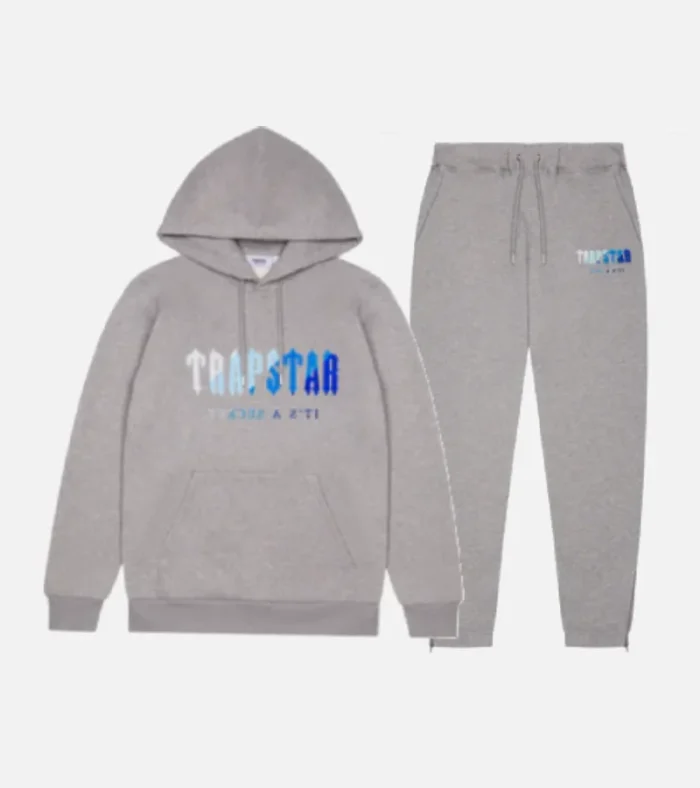 Szary Tracksuit Trapstar Chenille Decoded (3)