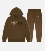 Tracksuit Trapstar Chenille Decoded Brown (3)